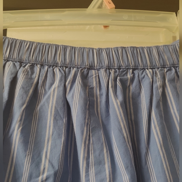 NWT AE Wide Leg Palazzo Stripped Pant. Lined w/Pockets Spring 25 Collection. - Picture 6 of 7